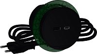 Настольный встраиваемый блок Schneider Electric Unica System+ USB тип А+USB тип С антрацит